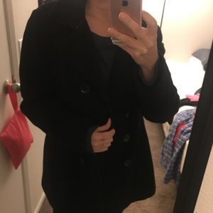 Calvin Klein Wool Winter Pea Coat